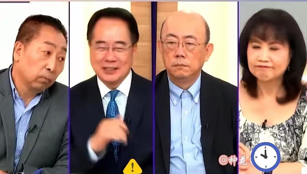 全场死机！蔡正元一句话掀翻场子！现在没有任何势力真心想谈和平统一。四个名嘴僵住