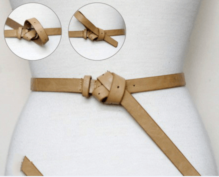 连衣裙腰带_连衣裙腰带的9种系法图解 让你在