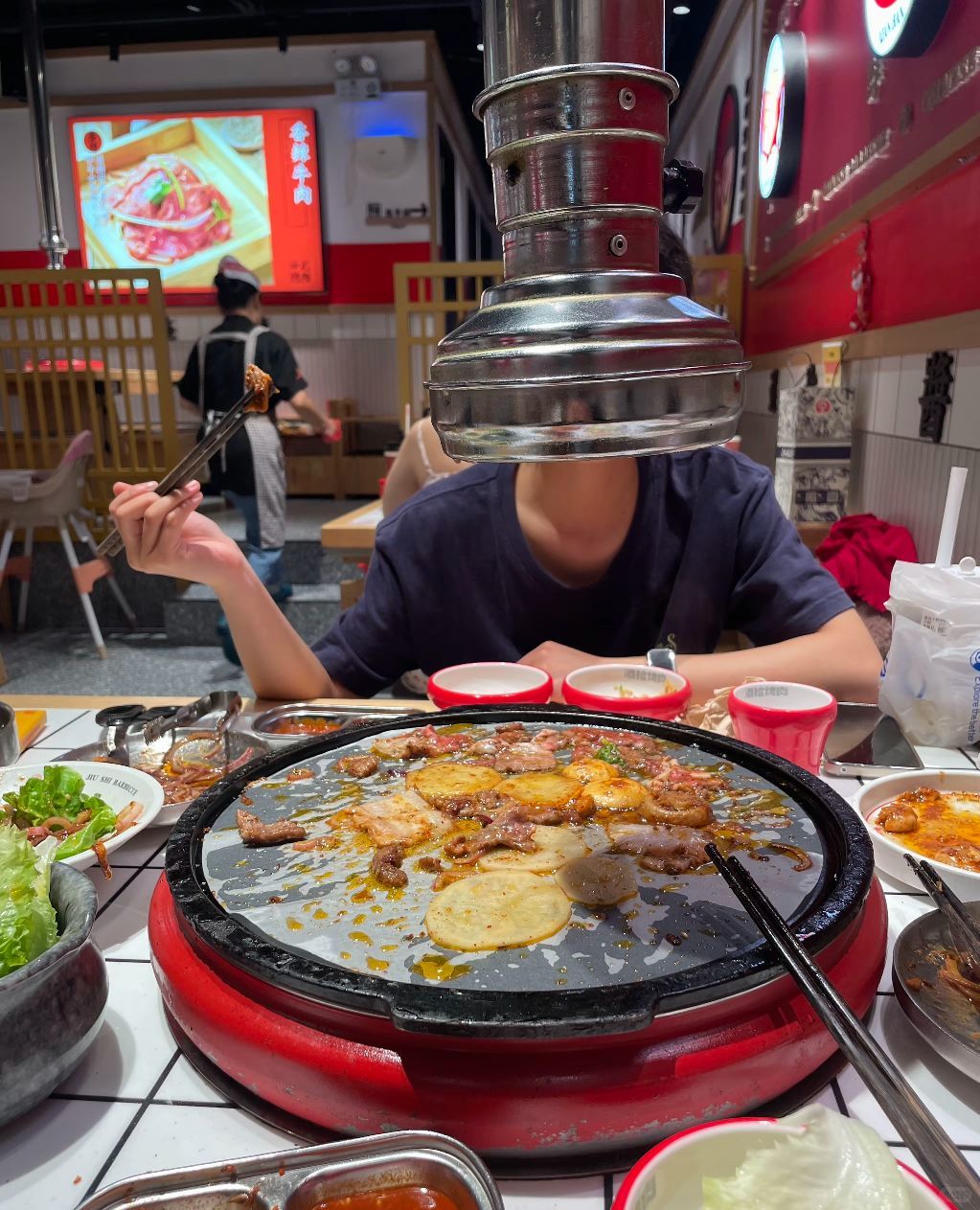 和相亲男生出去吃饭！！！