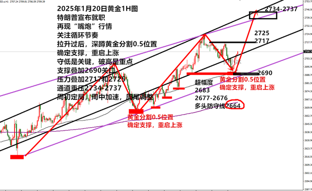 2025年1月20日黄金