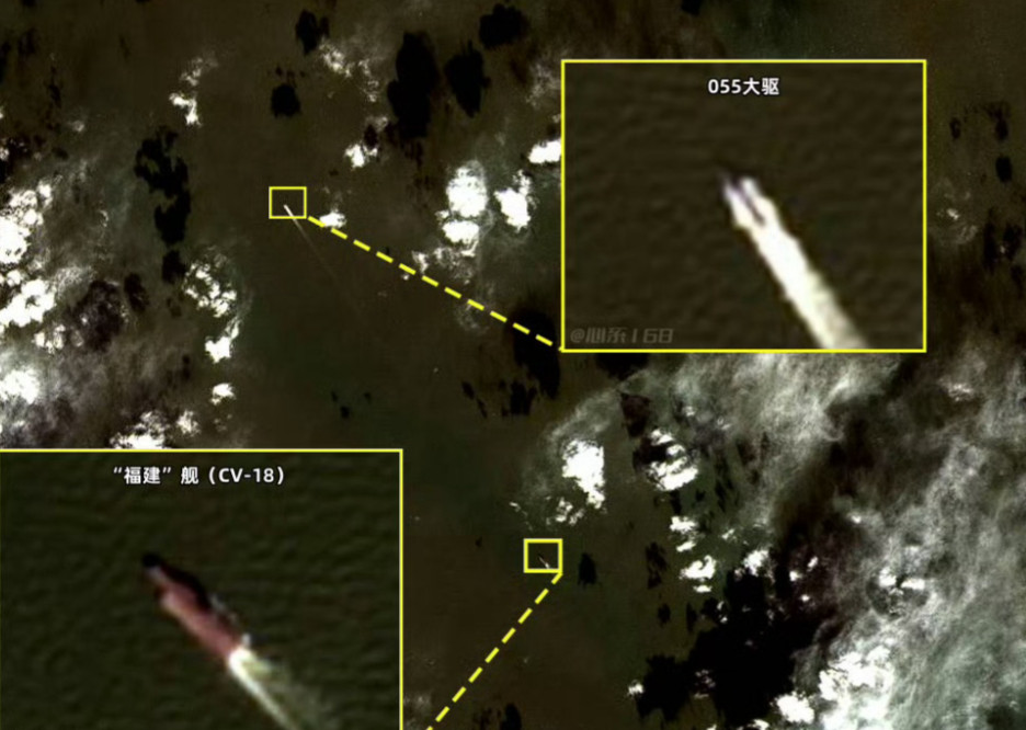 卫星紧盯福建舰一路北上，美不知道自己在渤海湾将获悉一大噩耗：这是个转折点！近日，