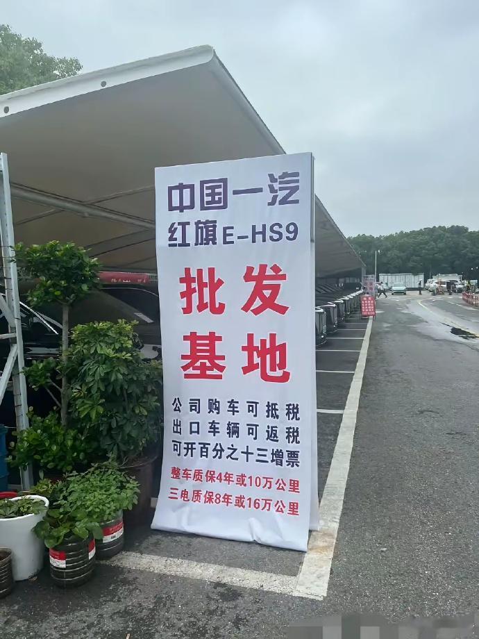 【网上看到的，2万公里左右的红旗E-HS919.8万！】红旗E-HS9新车指