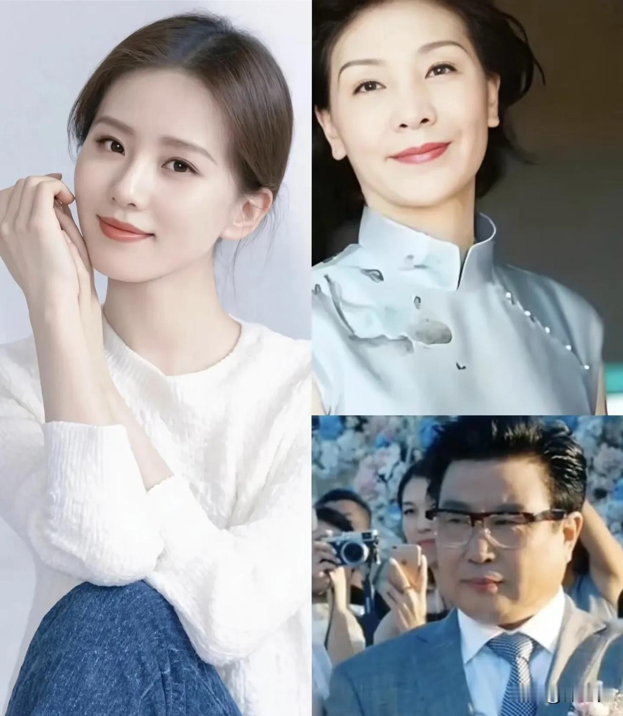 我记得刘诗诗的婚礼上她妈妈就因为气质好而上了热搜，网友们都说她妈妈长得好看气质优