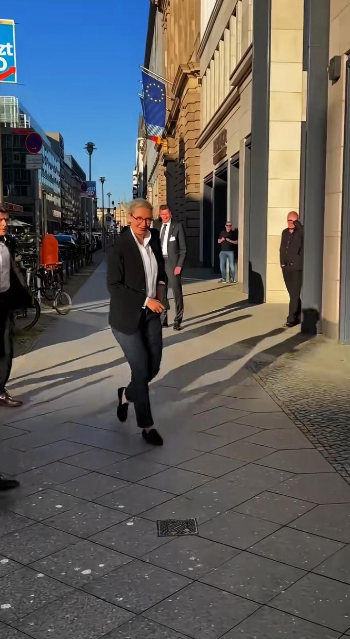 ​卷土重来！德国选择党在上一次竞选的时候输给了执政党，成了一个失败的政党，他们不
