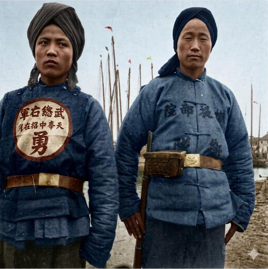 1898年，英国强行租借威海卫，划为英国殖民地，1903年山东巡抚周馥赴威海卫边