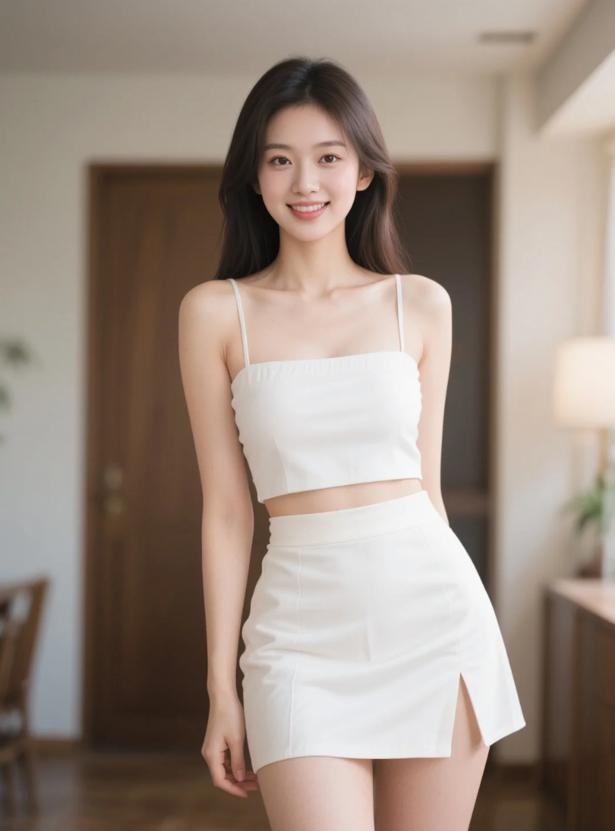 短裙加身性感燃，时尚美女超惊艳
