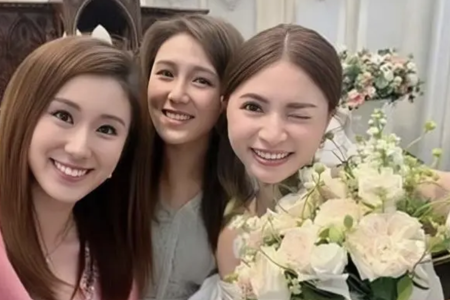 TVB知名美女主播廖淑怡低调恋爱，突然风光大婚