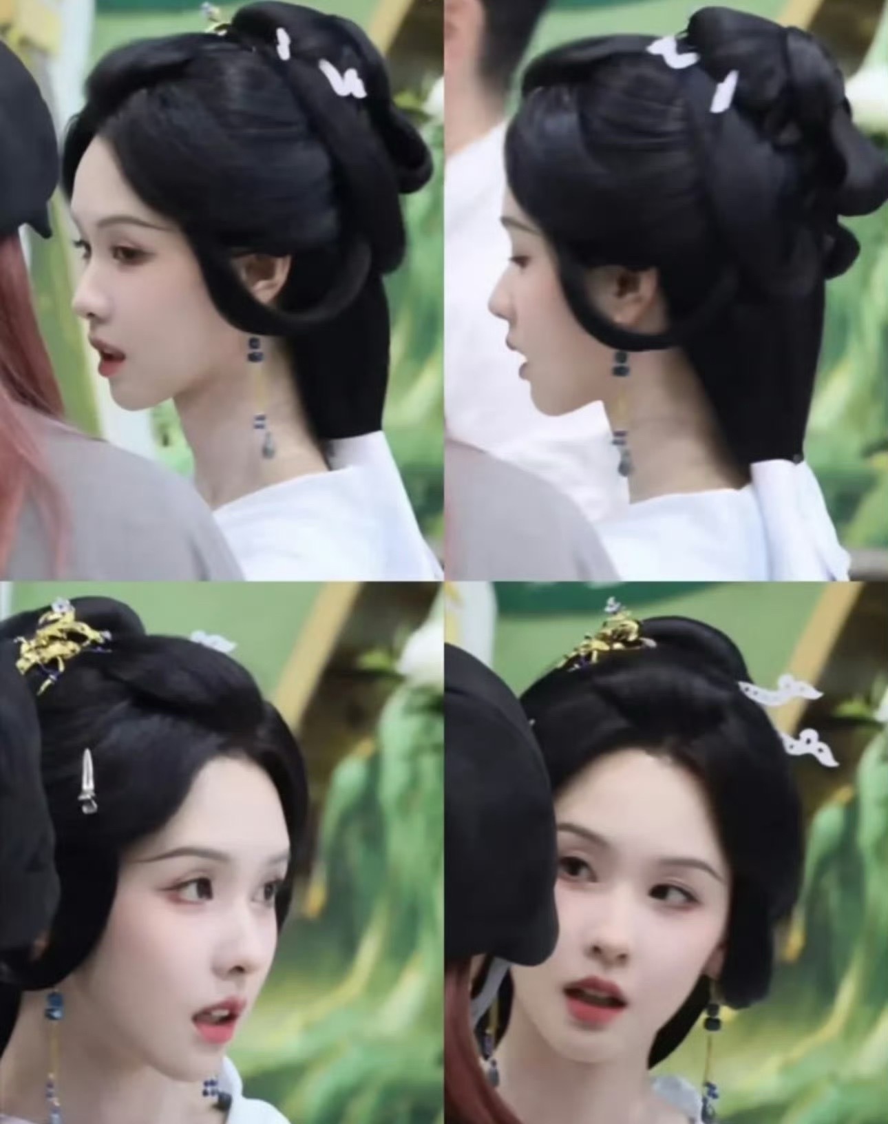她妆造缘真好，这梳发好精致​​​