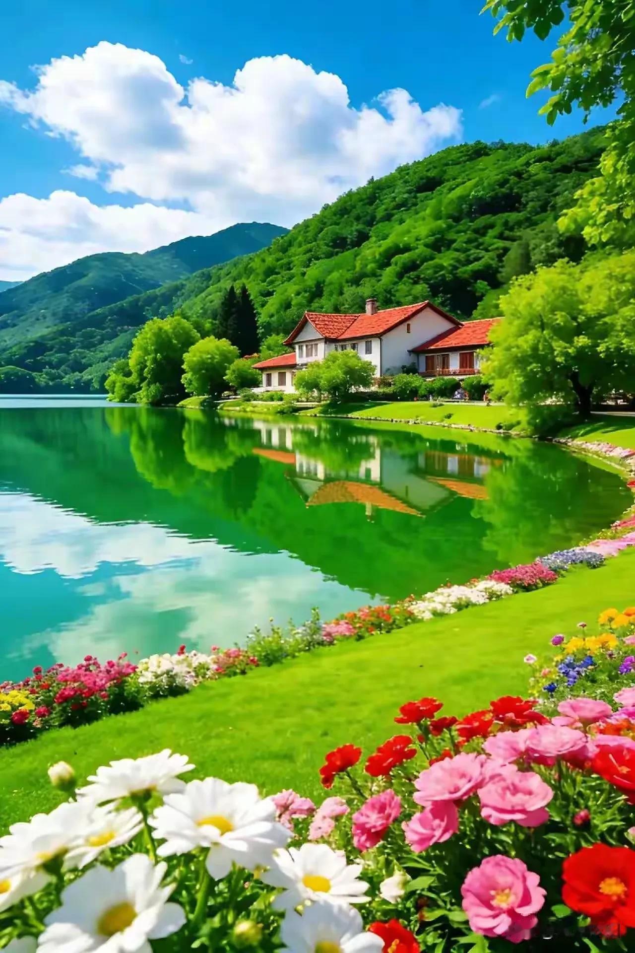 《七律·知足惜福》浮名淡看莫萦牵，得失从容意自安。赢处不骄心似月，失