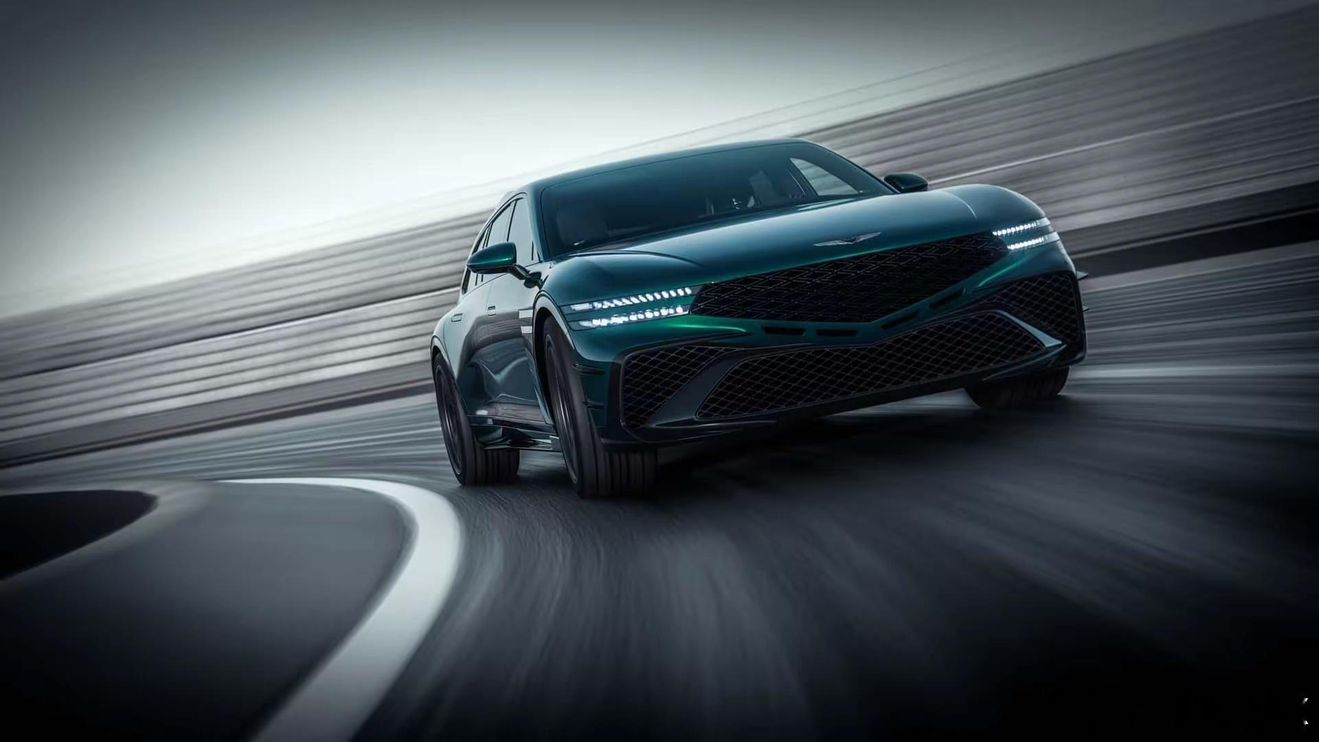 捷尼赛思G90Wingback概念车，捷尼赛思设计总监唐克沃尔克表示：SUV热