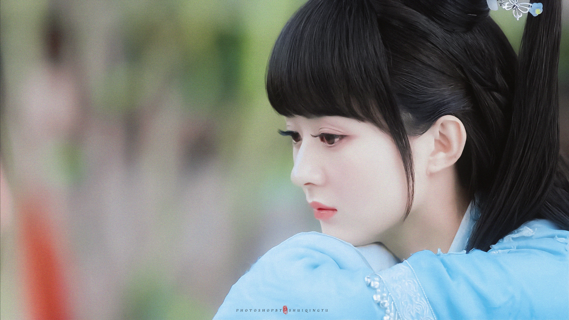 🗒️赵丽颖┆碧瑶·头像×壁纸/周年庆摇啊摇青衣奔往云霄天地荡你我心无处藏红