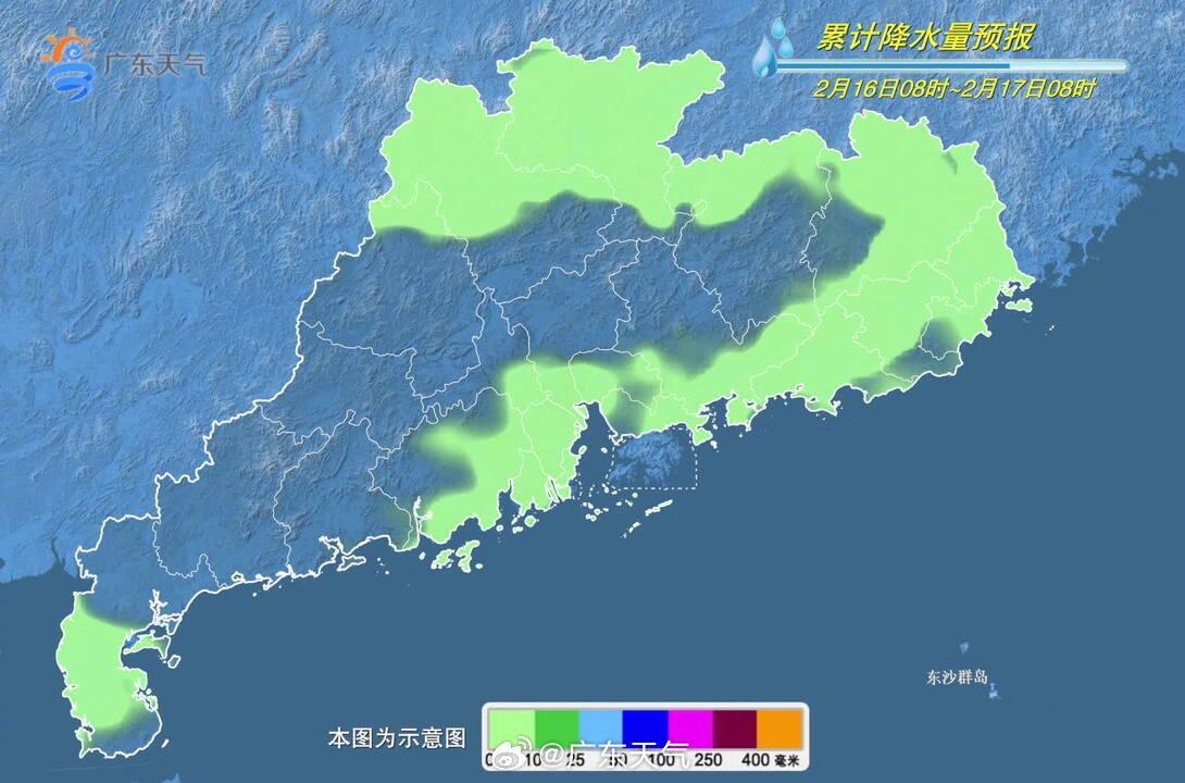 【#冷空气除夕访粤#，多阴天小雨！春节假期预计无大范围强降水】丙午年新春将至，冷