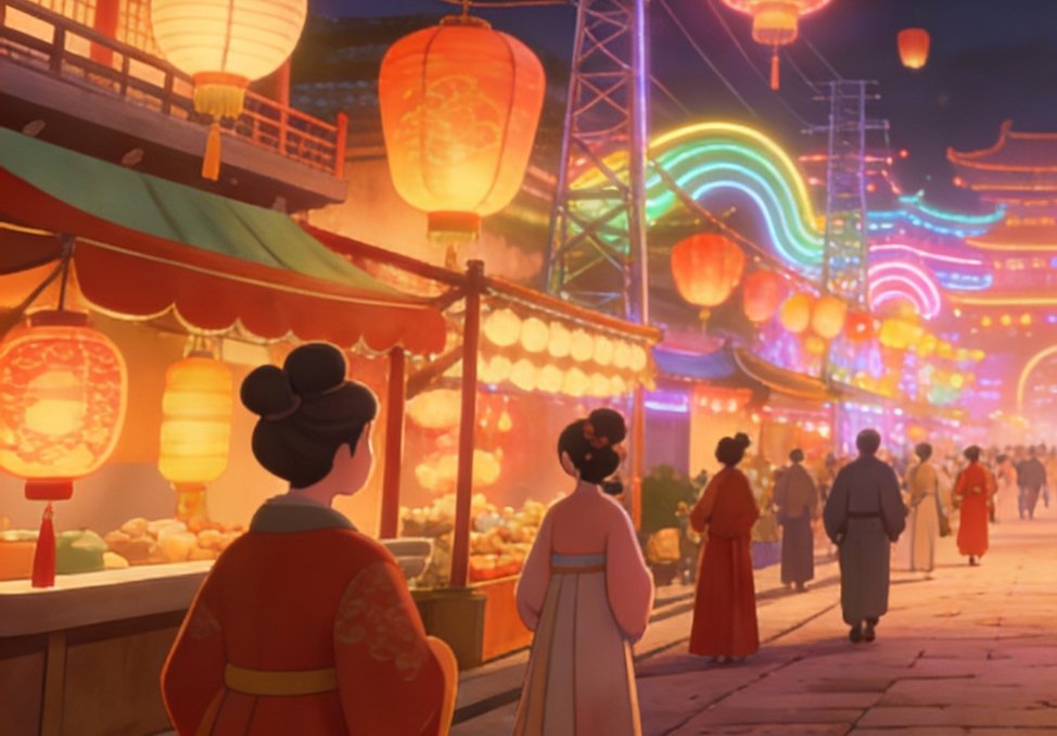 穿越千年看北宋元宵节穿越千年看北宋元宵，当年汴梁的“灯山”“鳌山”有多热闹，读来