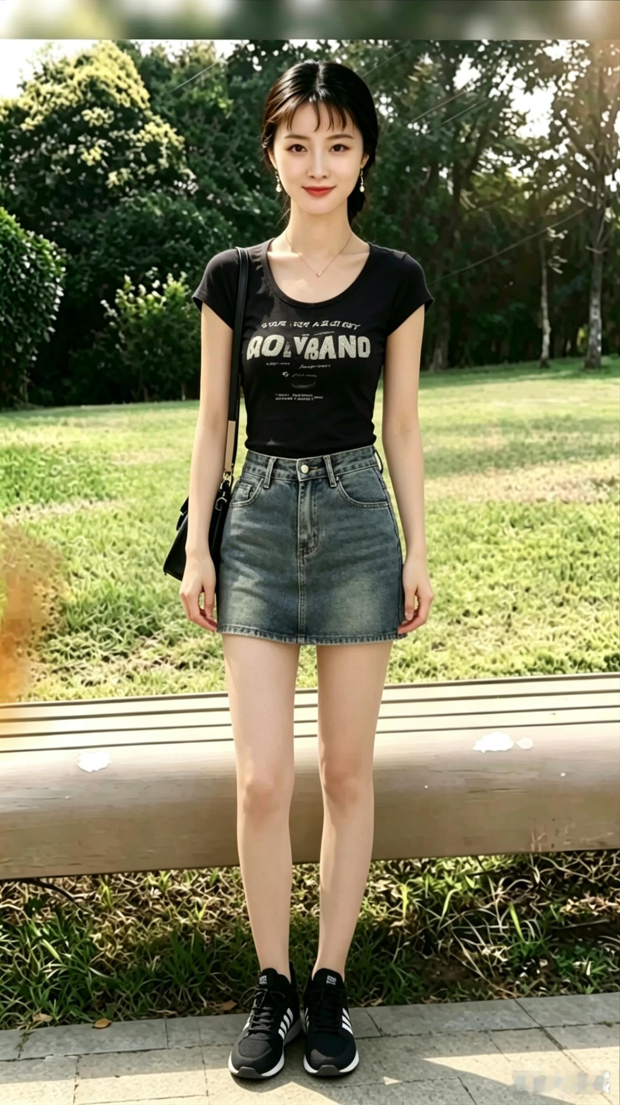 绿树阴中见，芳草径边行。