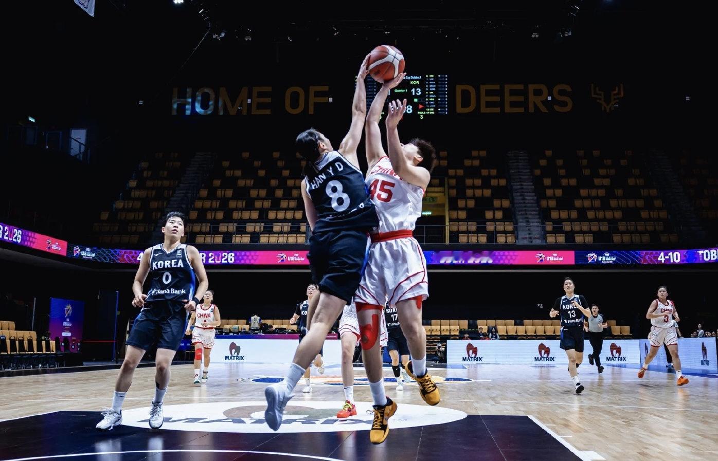 U18女篮亚洲杯季军赛战报！中国U18女篮106-69击败韩国U18女篮，37分大胜，收获本届赛事铜