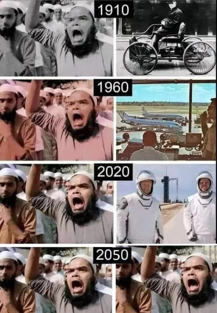 当很多人把这两张图当做对西方的调侃时！我却看见了另一种危机。西方发达国家以及日