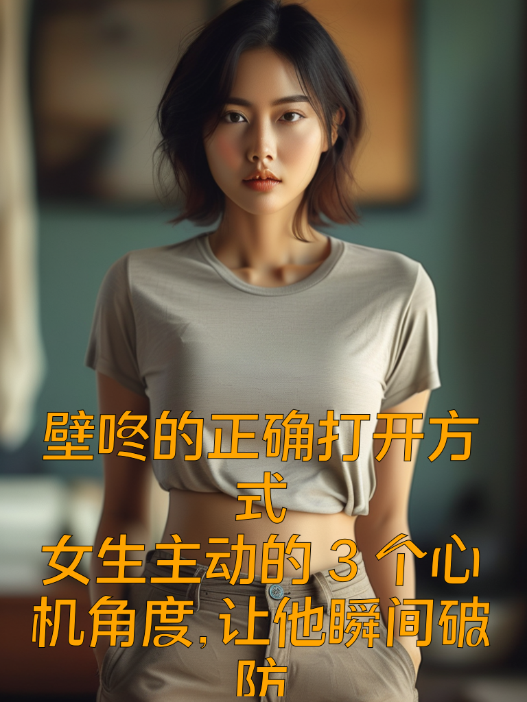 壁咚的正确打开方式：女生主动的3个心机角度，让他瞬间破防