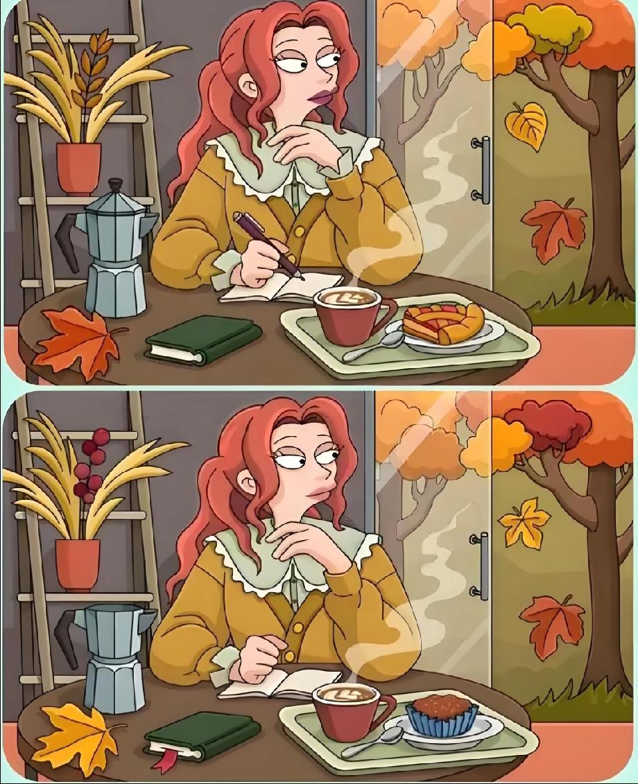 第一眼没看出区别！这两张图藏了13处细节，能全找对的绝对是“火眼金睛”，评论区晒