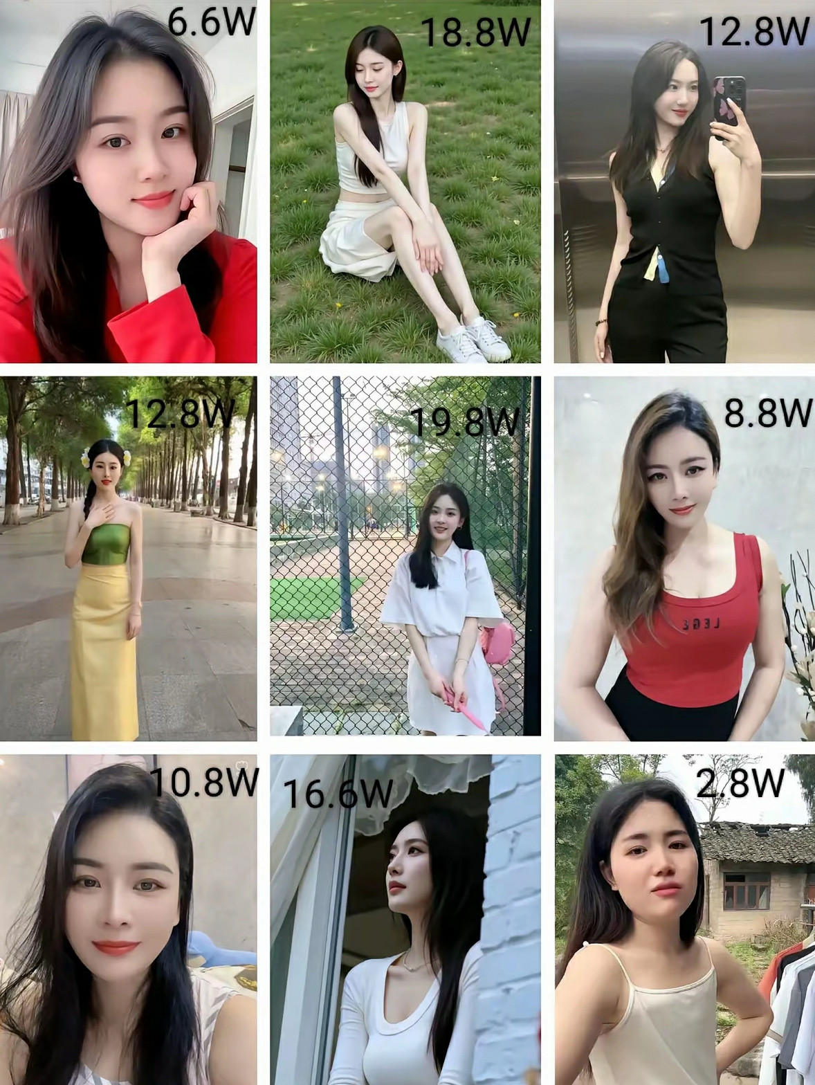 彩礼如下，你会选哪位？不许撒谎！