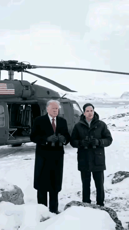 丹麦首相请了外援，草木皆兵，特朗普与卢比奥胆战心惊→落荒而逃