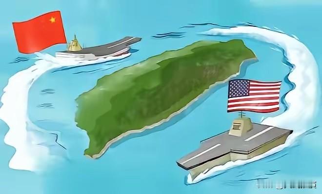 不要光说不练，美国买给台湾武器，不要经过台湾海峡吗？我们的海警呢？美国往台湾