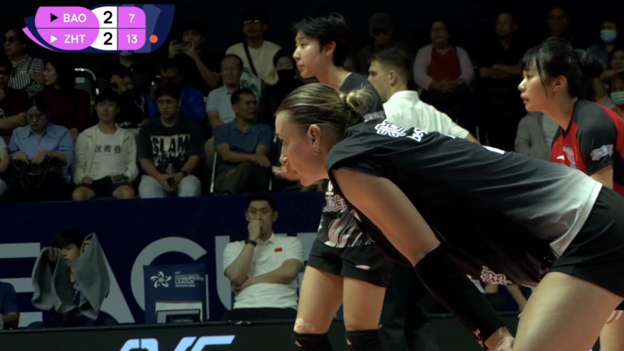北京女排2-3被缪伊雯球队逆转遭淘汰！泰国亚冠女排1/4决赛，北京女排2-3被缪