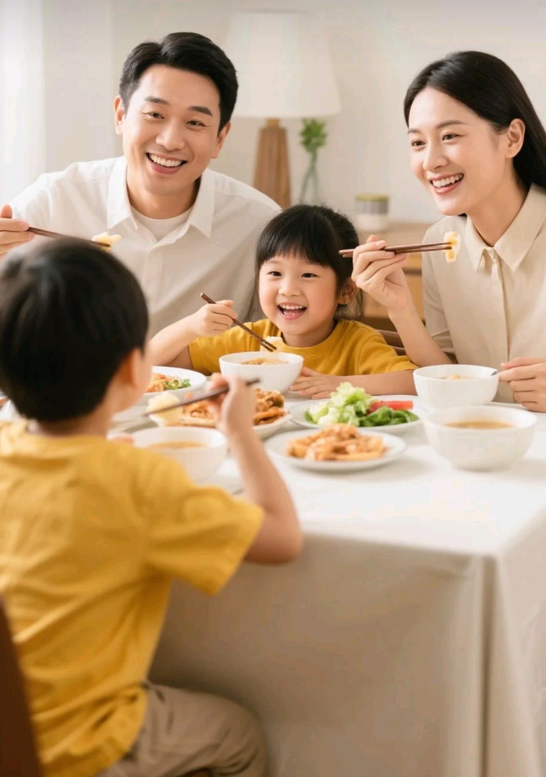 爸妈总说我不懂礼貌，有一天我看见他们给服务员脸色。上周家庭聚餐，我给服务员