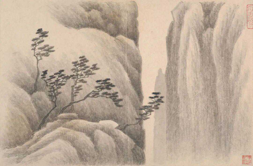 龚贤(1618-1689)明末清初著名画家，金陵八大家之一，又名岂贤，字半千、半