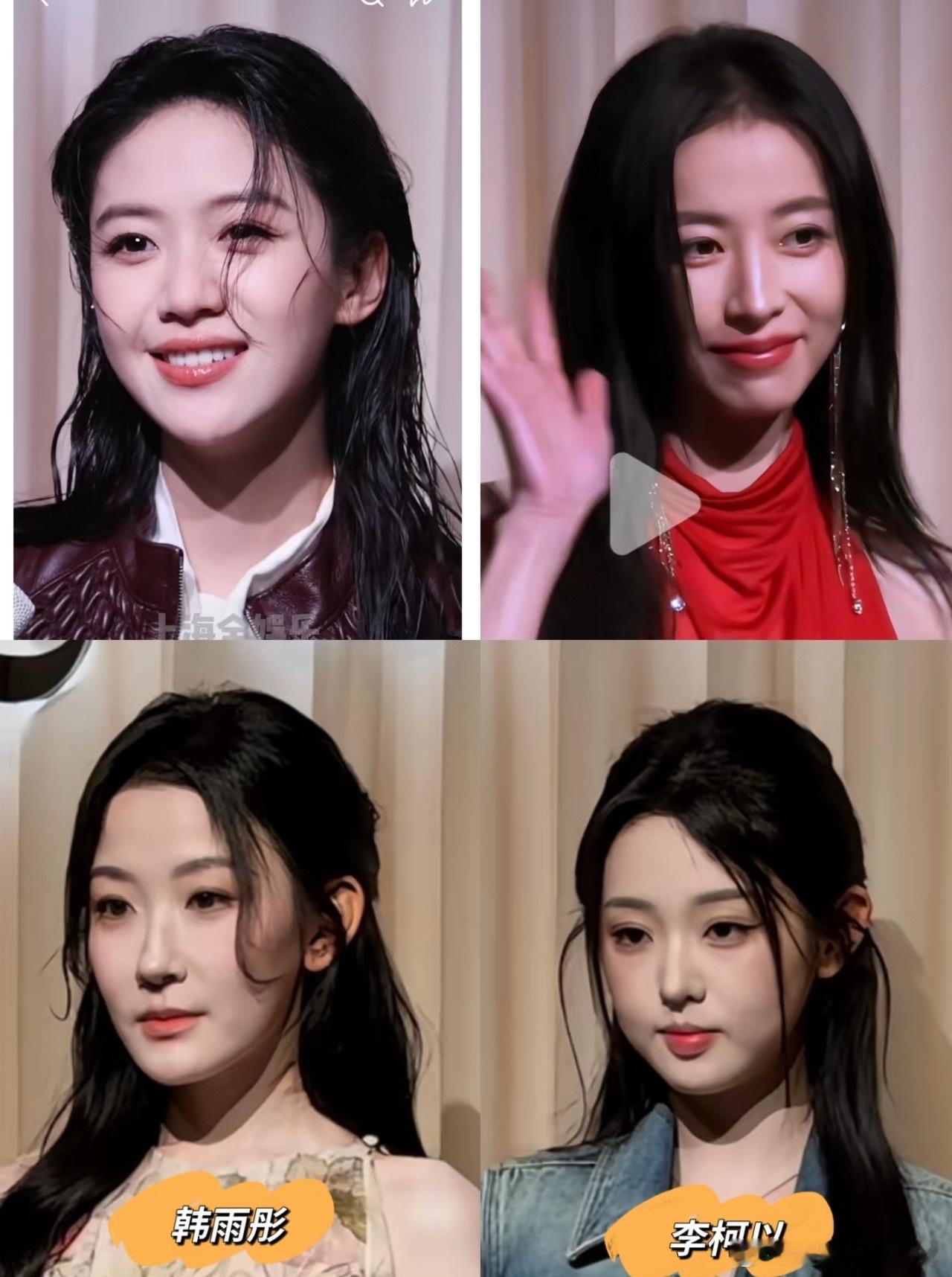 对比立竿见影啊，短剧演员一出剧外就平平无奇了
