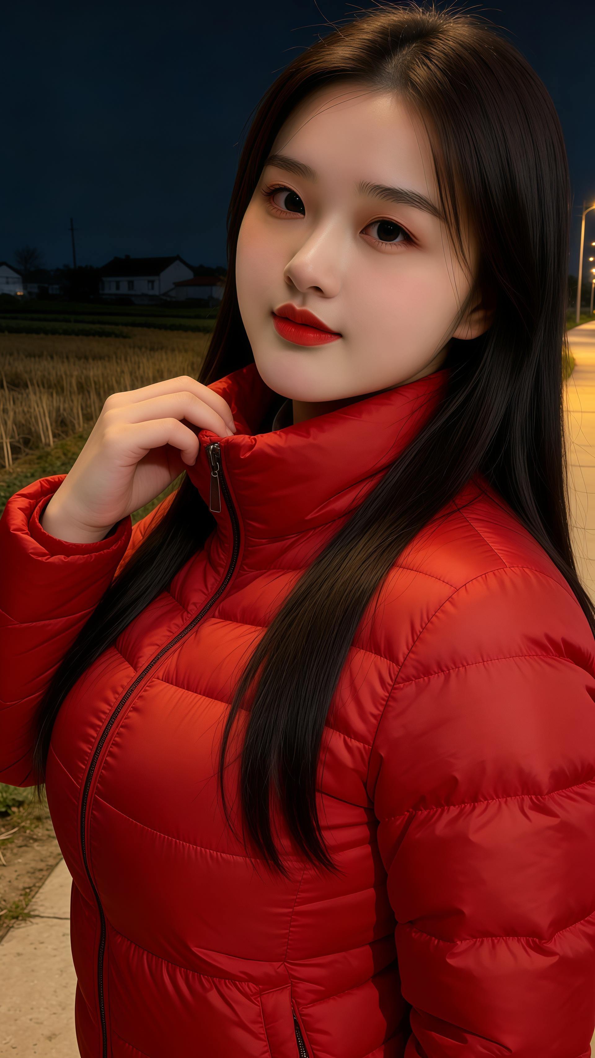 农村姑娘有人喜欢吗 街拍穿搭 街拍小姐姐穿搭 我要上热们 山里姑娘