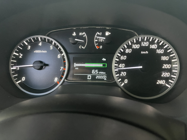 轩逸实测油耗轩逸22年经典款，用车一年半，行驶20000公里，其中约1/3高速