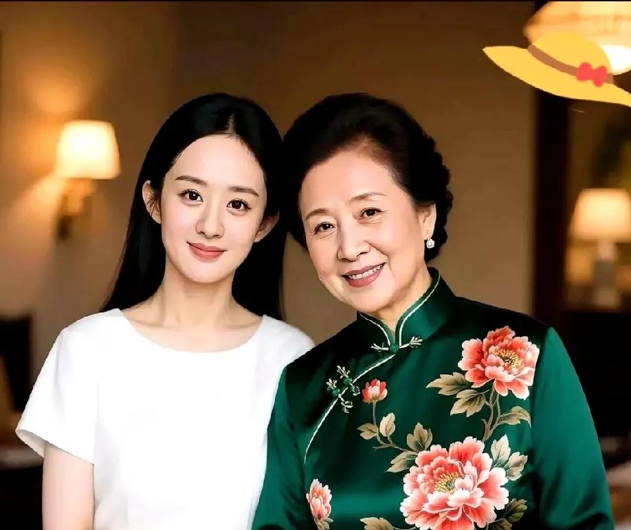 在母亲节这个温馨的日子，赵丽颖与妈妈首次公开亮相，赵妈妈的风采着实令人眼前一亮。