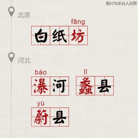 这些地名你都读对了吗？收藏学习吧！