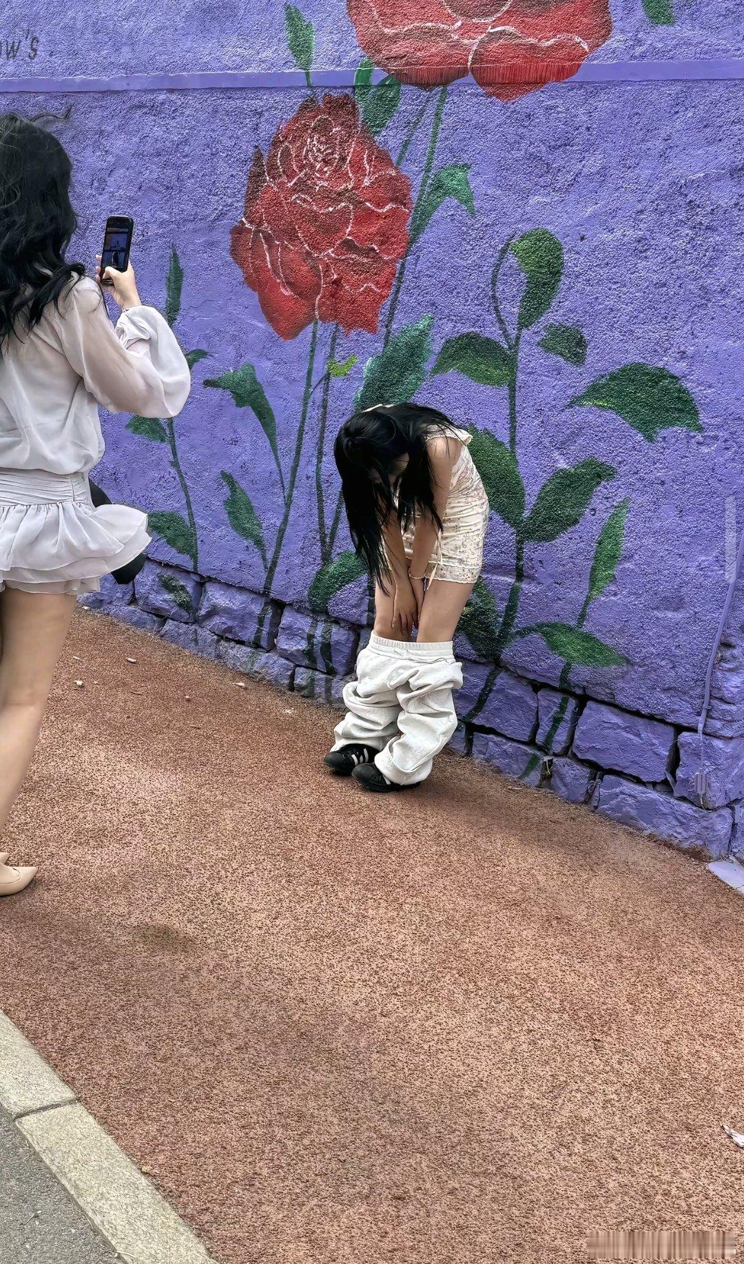 女生为了出片有多拼