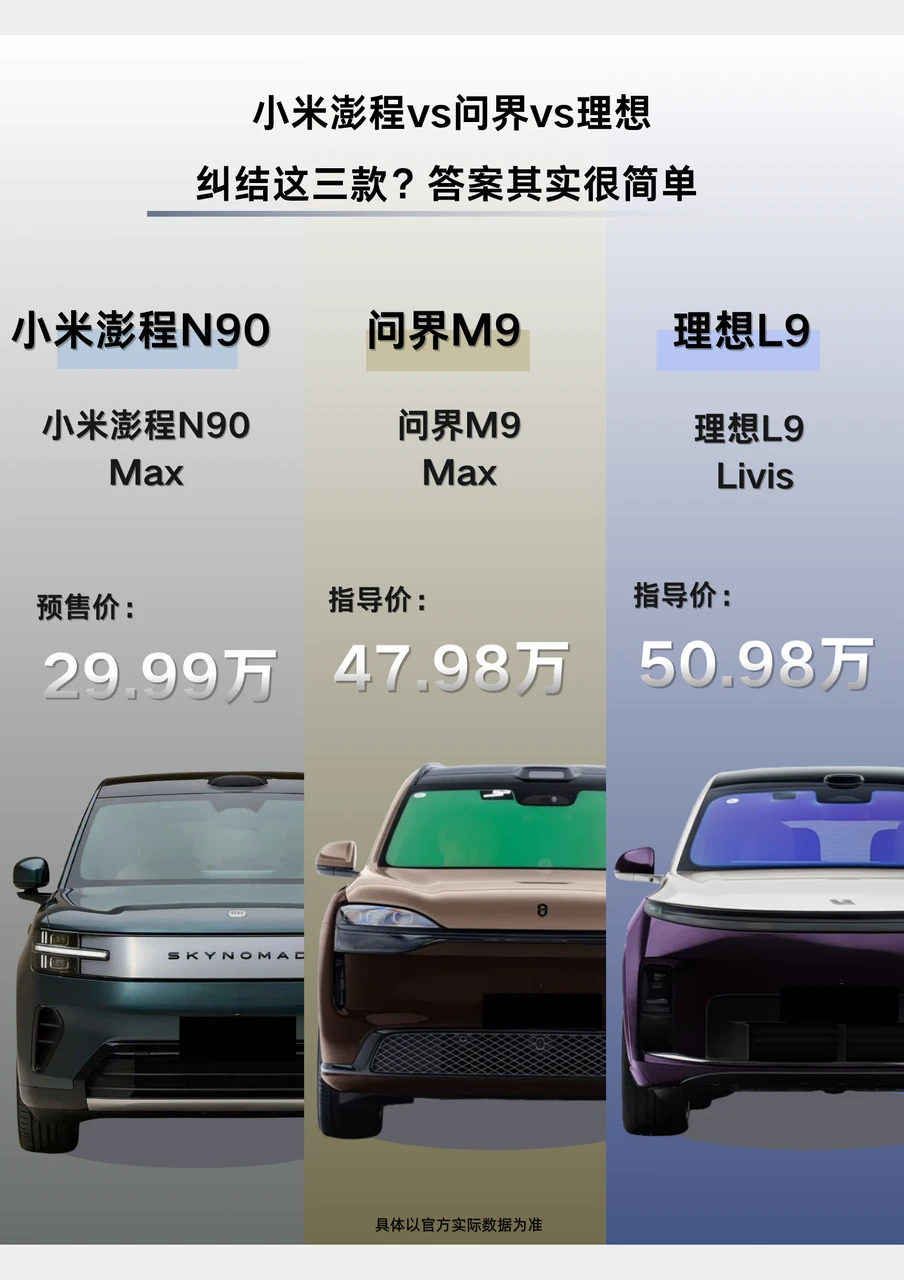 30万级旗舰SUV怎么选？看完对比不纠结