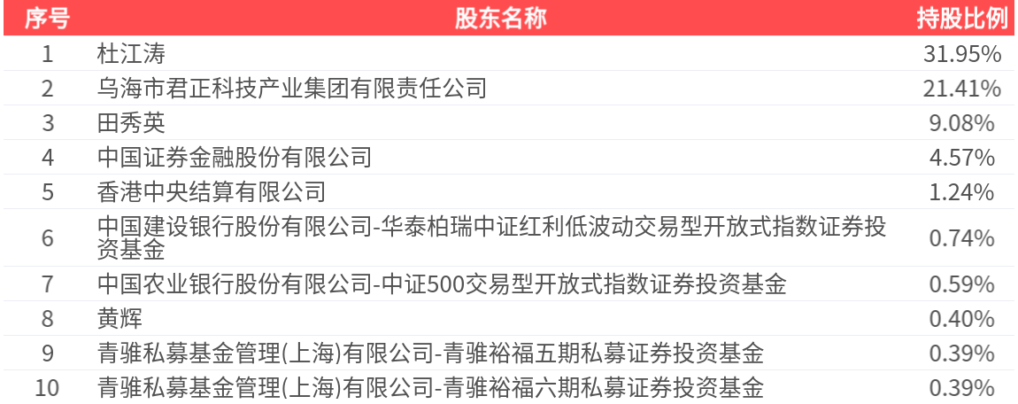 君正集团(601216.SH): 2025年中报净利润为19.20亿元
