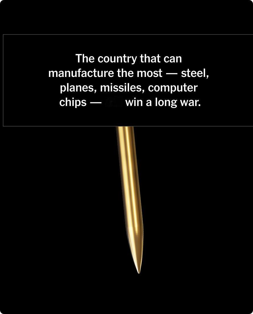 美媒：美国在制造业上已落后于中国，中国占全球制造业的28%，而美国仅占17%。