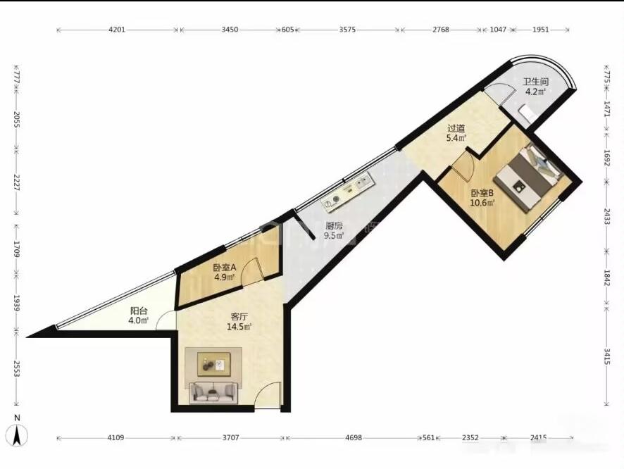 成都天府新区730平卖750万，单价仅1万出头，却因4万长走廊和像汽车造型引热议