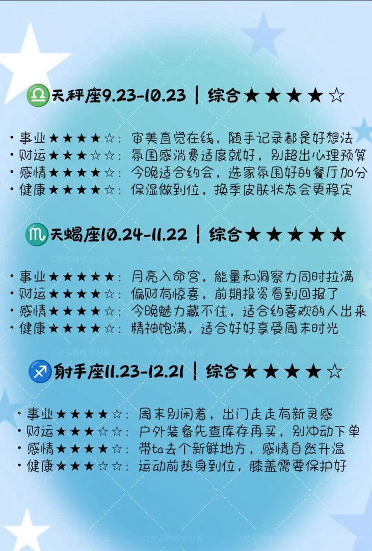 十二星座周末两天运势（2026年8月15日-8月16日）这两天忙没有更新这两天的