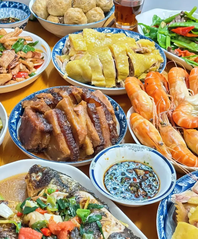 跟朋友来广西吃美食这顿饭在广西是什么水平？