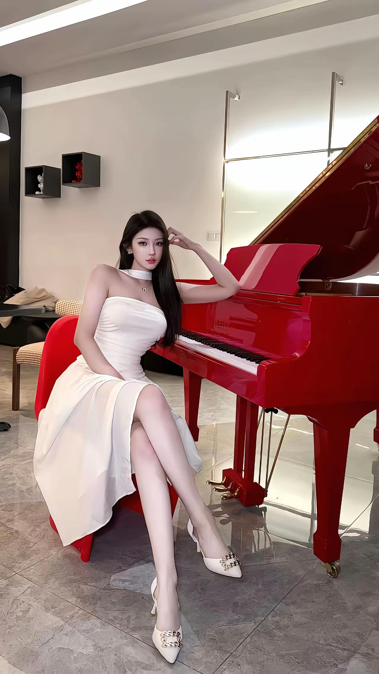 你见过腿最长的美女是什么样的感觉心动的感觉腿直美女腿形美细腿美腿直腿腿细腿