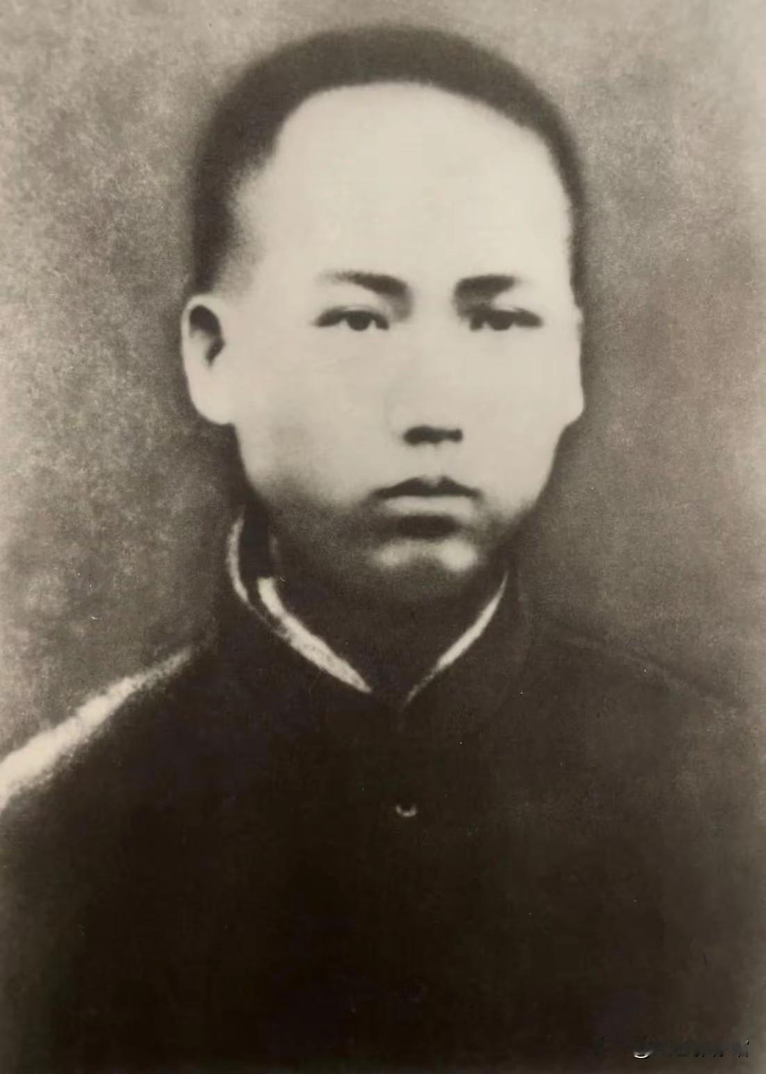 毛主席及其儿子的童年照片
