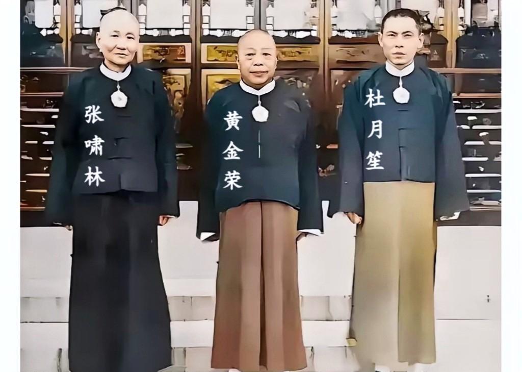这才是1935年张啸林和黄金荣与杜月笙在上海的真实样貌，这不是演戏，也不是电视剧