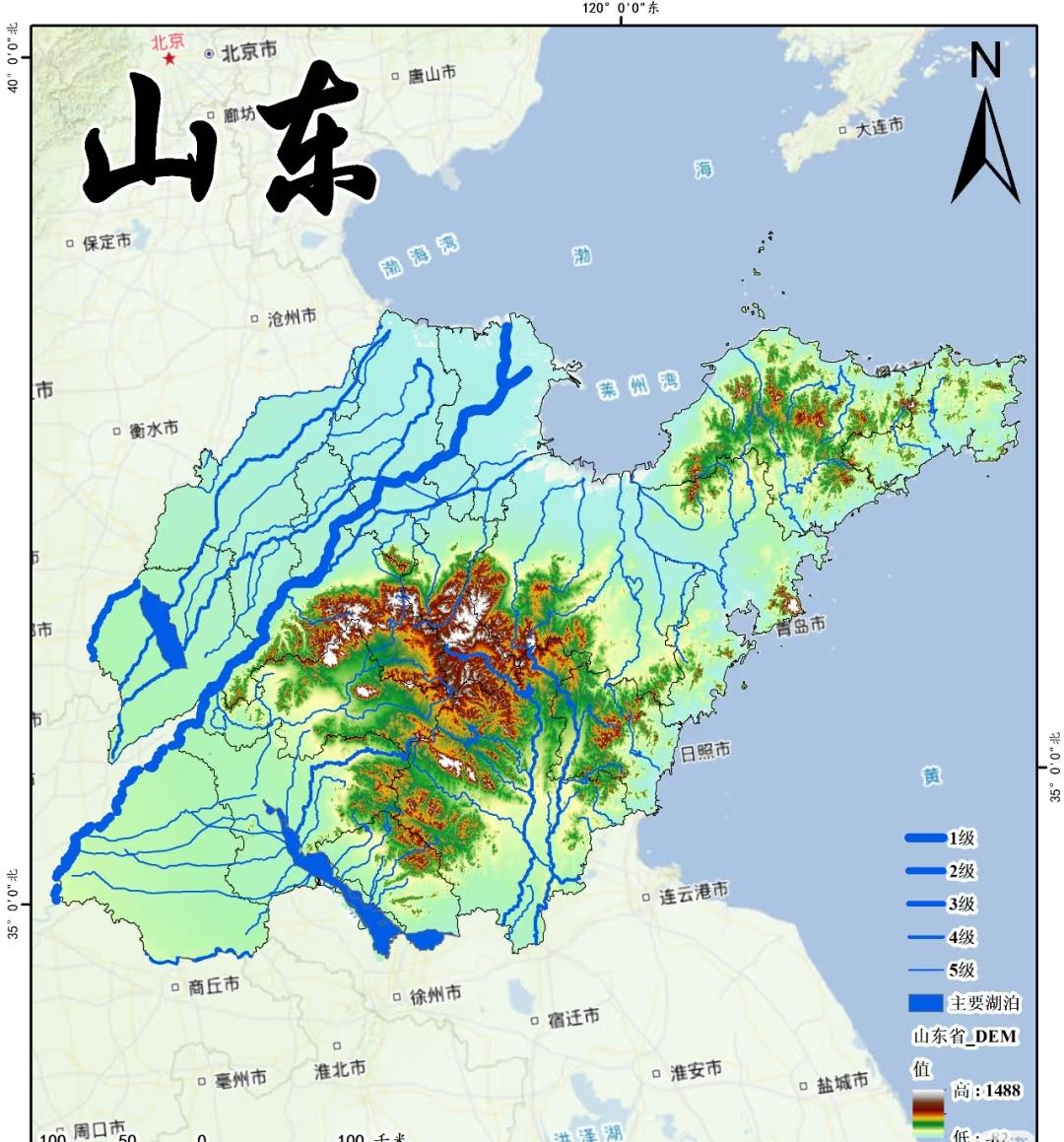山东水系[呲牙笑][呲牙笑]