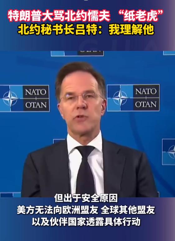 特朗普又炸毛了，直接在自己的“真实社交”上破口大骂，把北约一众盟友骂成“懦夫”，