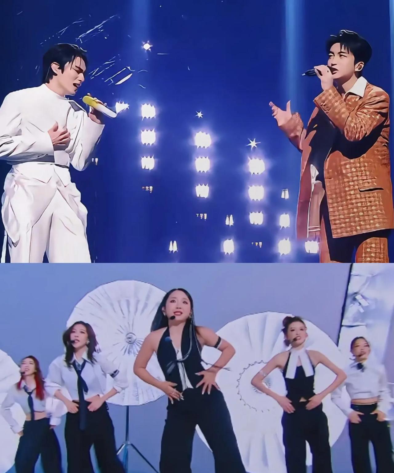 《天赐的声音》VS《乘风破浪的姐姐》直接一首歌是什么水平高下立现，两个节目都