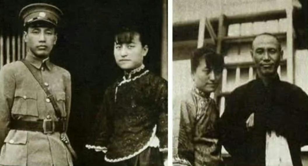 1919年，32岁的蒋介石在上海张静江家中对13岁的陈凤（后改名陈洁如）一见钟情