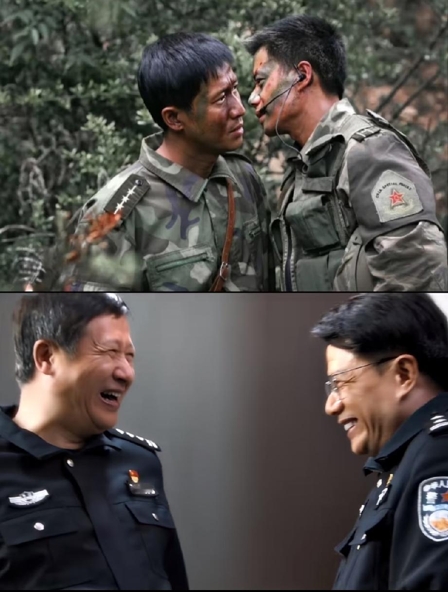 事实证明转业后还是高诚混的比袁朗好，一杠三的上尉混成了一级警督，二杠二的中校才混