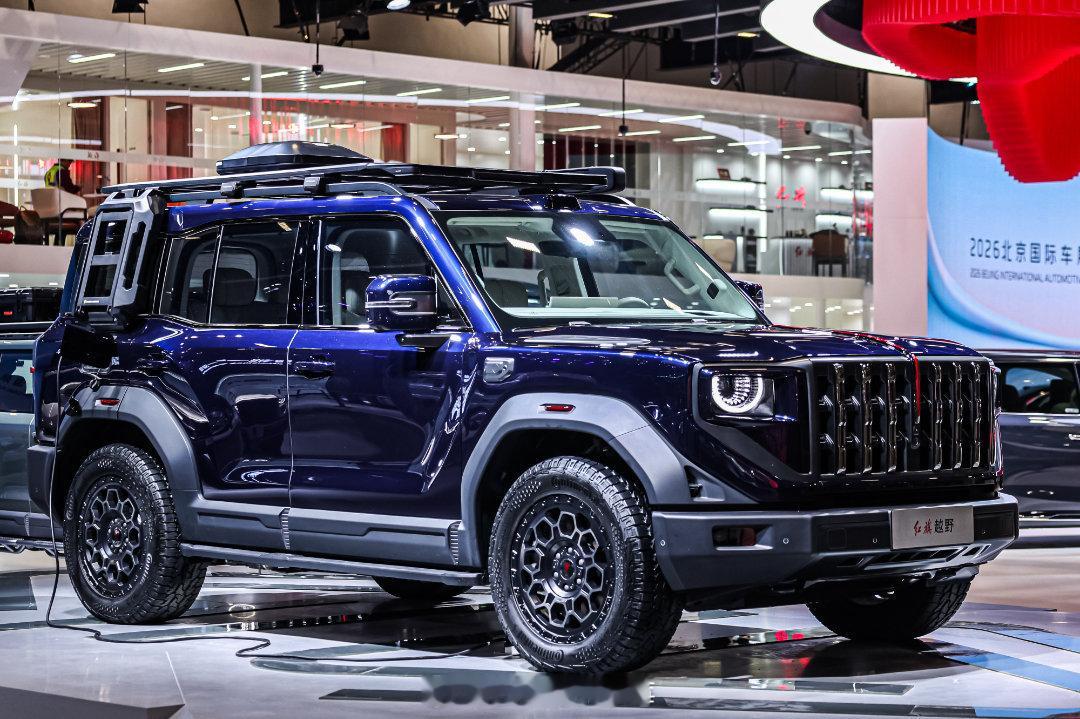 2026旗声创未来硬核实力！红旗越野量产版震撼亮相2026北京车展!