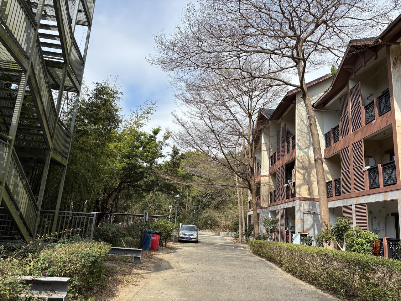 1.🌿深圳东部华侨城茶溪谷，昔日的繁华落幕，员工宿舍也被荒草淹没。曾经的欢